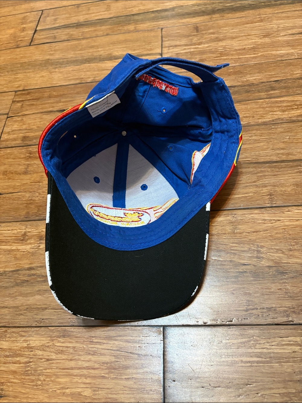Vintage Jeff Gordon Racing School Strapback Hat Cap - Picture 7 of 7